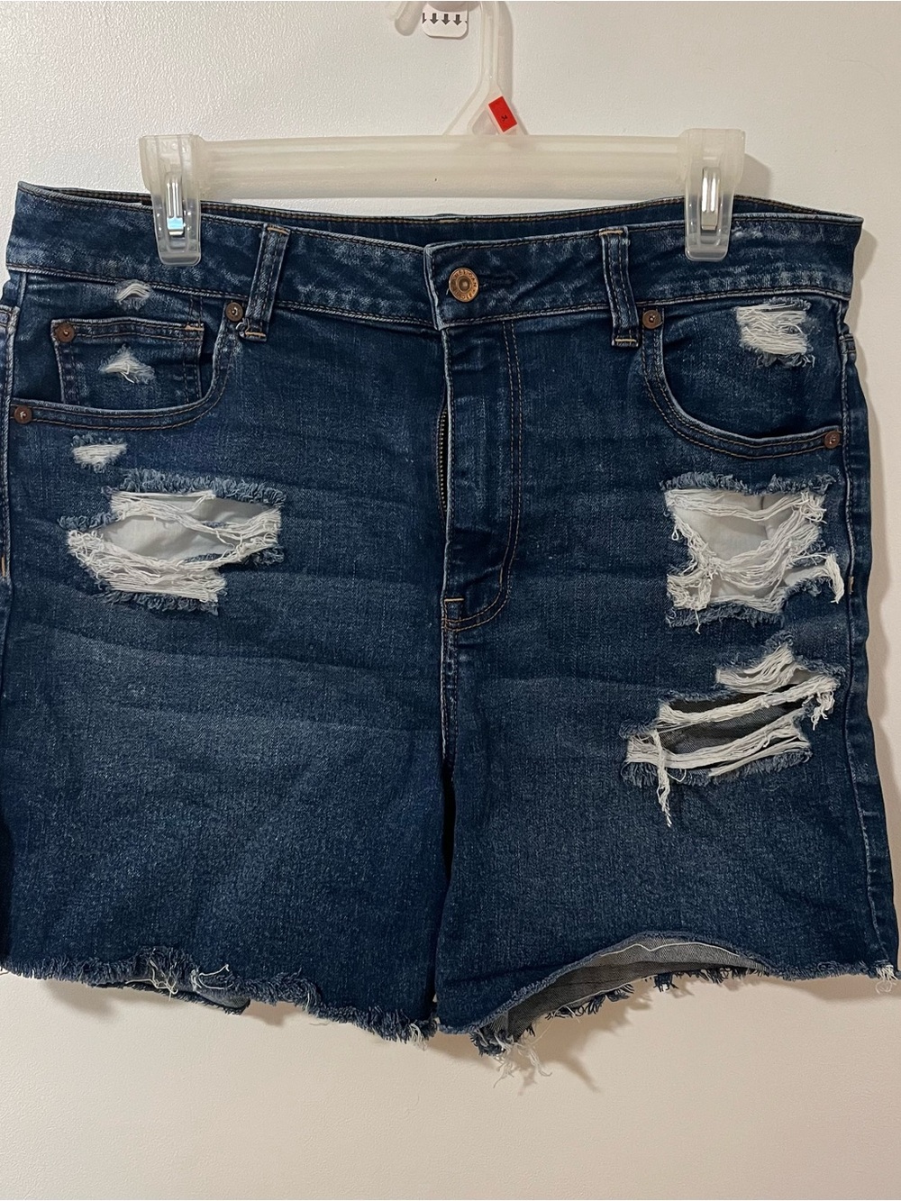American Eagle Next Level Stretch Super High Rise Shortie